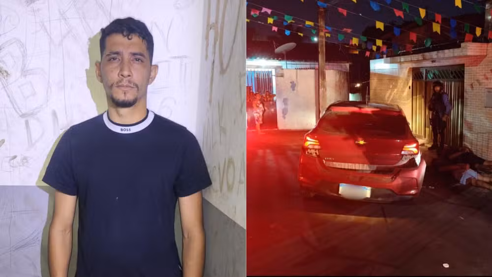 Foragido com três mandados por roubo é preso após fugir de abordagem em São Luís