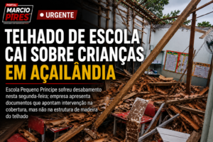 Escola Pequeno Príncipe sofreu desabamento nesta segunda-feira; empresa apresenta documentos que apontam intervenção na cobertura, mas não na estrutura de madeira do telhado