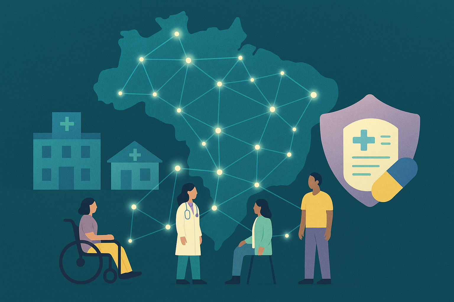 Projeto prevê cadastro nacional em mapa do Brasil conectado a hospitais e pacientes com doenças raras