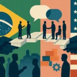 Lei da Reciprocidade prevê diálogo antes de tarifas contra os Estados Unidos em ponte entre Brasil e EUA